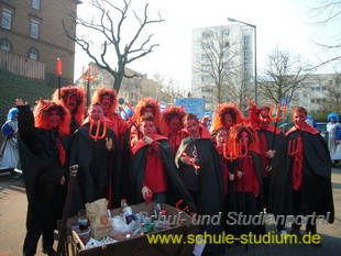Faschingsumzug in Germersheim (Südwestpfalz)