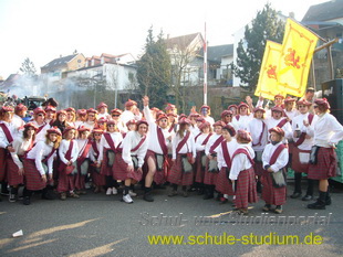 Faschingsumzug in Germersheim (Südwestpfalz)