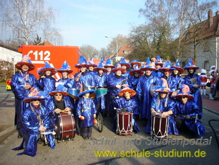 Faschingsumzug in Germersheim (Südwestpfalz)