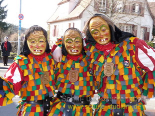 Faschingsumzug in Dahn (Südwestpfalz)