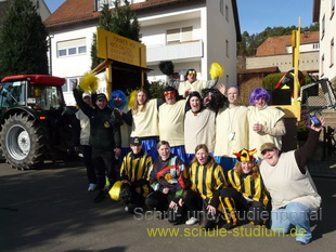 Faschingsumzug in Dahn (Südwestpfalz)