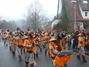 Faschingsumzug in Dahn (Südwestpfalz)