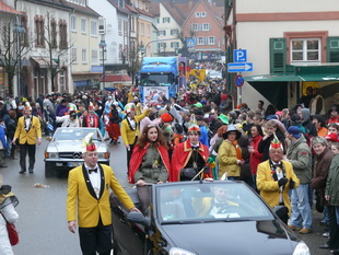 Faschingsumzug in Dahn (Südwestpfalz)