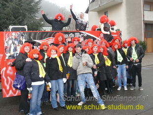 Faschingsumzug in Dahn (Südwestpfalz)