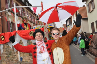 Karnevalverein Rot/Wei Klingenmnster - Faschingsumzug Offenbach