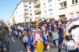 Rosenmontagszug in Mainz