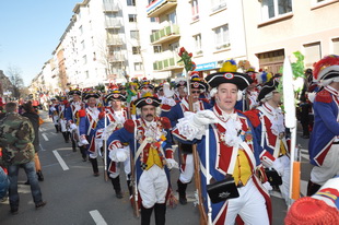 Rosenmontagszug in Mainz