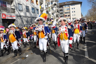 Rosenmontagszug in Mainz