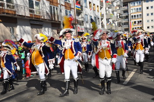 Rosenmontagszug in Mainz