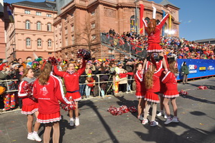 Rosenmontagszug in Mainz