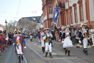 Rosenmontagszug in Mainz