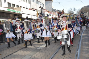 Rosenmontagszug in Mainz