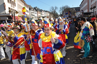 Rosenmontagszug in Mainz