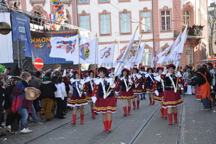 Rosenmontagszug in Mainz