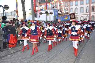 Rosenmontagszug in Mainz