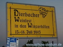 Bilder vom Dierbacher Weinfest vom 15.07.2005