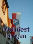 Bilder vom  Weinfest in  Klingen