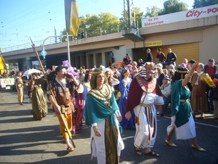 Winzerfestumzug in Neustadt/Weinstrae 2008