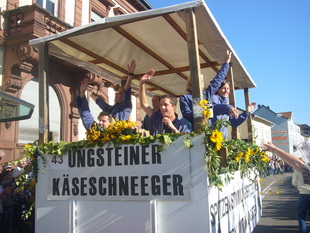 Winzerfestumzug in Neustadt/Weinstrae 2008