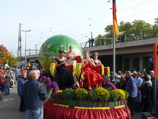 Winzerfestumzug in Neustadt/Weinstrae 2008