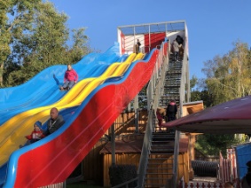 Adlerflug im Freizeitpark Lochmühle