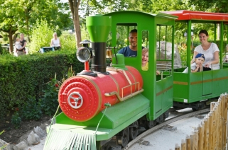 Western Eisenbahn im Freizeitpark Lochmühle