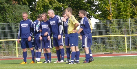 Fußballmannschaft Bad Bergzabern gegen Eschbach