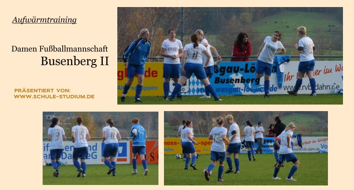 Damen Fußballmannschaft Busenberg II