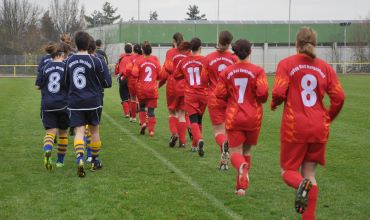 Frauenfußballmannschaft SpVgg Bad Bergzabern gegen SG Herxheim-Offenbach