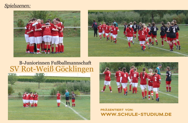 Damen Fußballmannschaft B-Juniorinnen Göcklingen