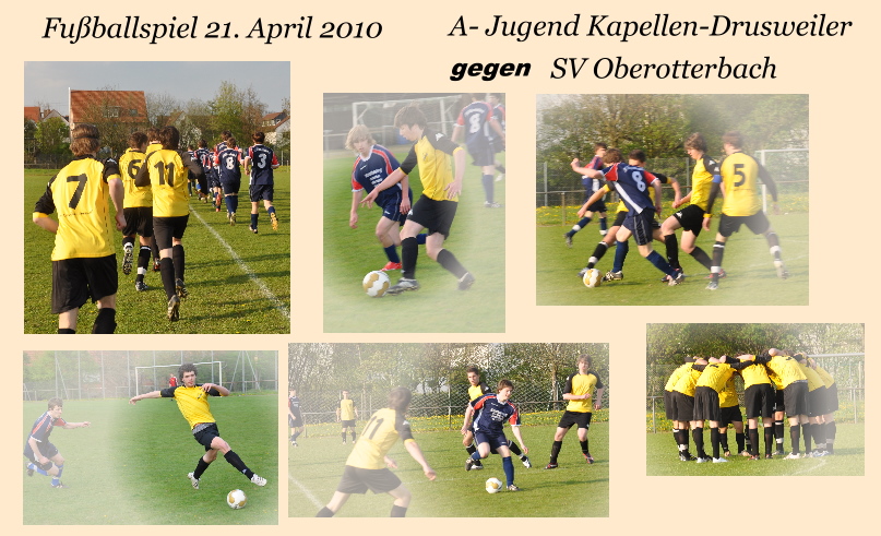 A-Jugend Kapellen-Drusweiler gegen SV Oberotterbach