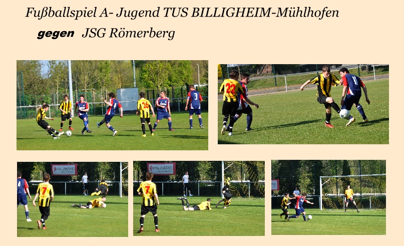 A-Jugend - TUS Billigheim-Mühlhofen gegen JSG Römerberg