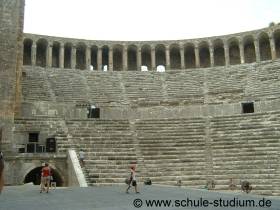 Antike Theater Aspendos in Anatolien