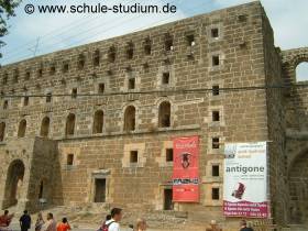 Antike Theater Aspendos in Anatolien