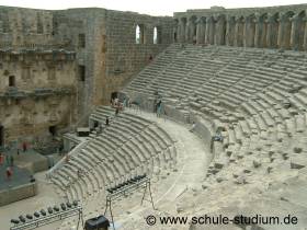 Antike Theater Aspendos in Anatolien