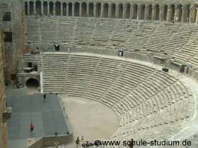 Antike Theater Aspendos in Anatolien