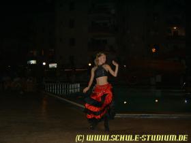 Zigeunertanz in einem Hotel in Mahmutlar bei Alanya