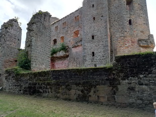 Die Burg Gräfenstein bei Merzalben (Südwestpfalz)