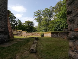 Die Burg Gräfenstein bei Merzalben (Südwestpfalz)