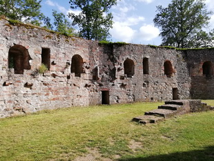 Die Burg Gräfenstein bei Merzalben (Südwestpfalz)