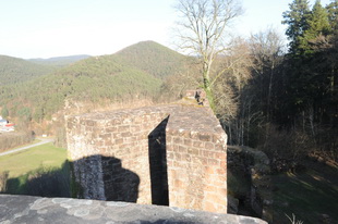 Die Burg Neudahn(Südwestpfalz)