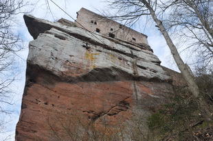 Die Burg Spangenberg (Pfalz)