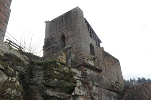 Die Burg Spangenberg (Pfalz)