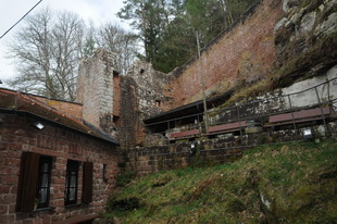 Die Burg Spangenberg (Pfalz)