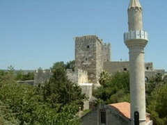 Burg in Bodrum  (Westtürkei)