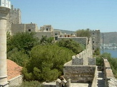Burg in Bodrum  (Westtürkei)