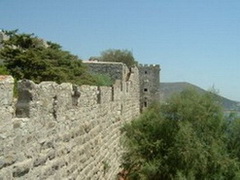 Burg in Bodrum  (Westtürkei)