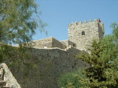 Burg in Bodrum  (Westtürkei)