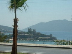 Burg in Bodrum  (Westtürkei)