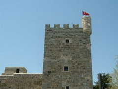 Burg in Bodrum  (Westtürkei)